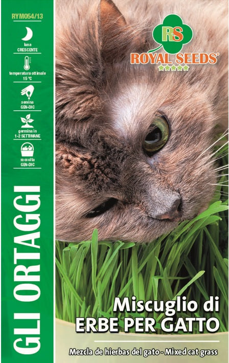 Mixed Cat grass - Royal seed RMYA54/13 Garden Plus