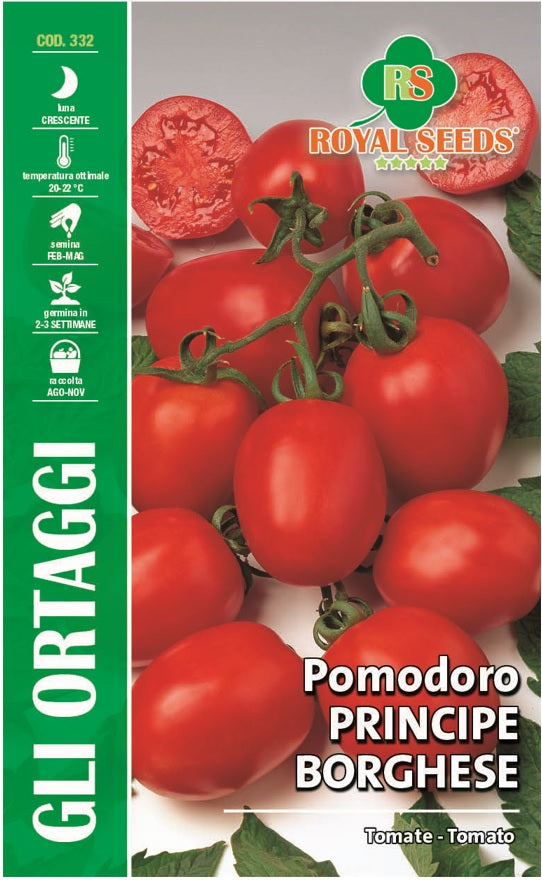 Tomato Principe Borghese - Royal Seed RYMO106/50 Garden Plus