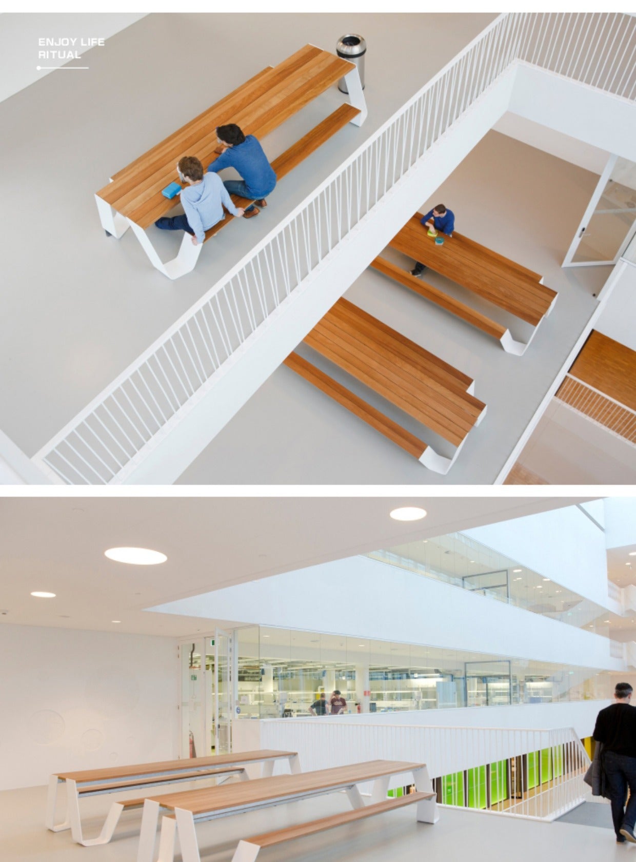 One-Piece Bench Combination Garden Plus