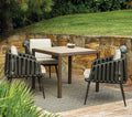 Rattan Sofa, Chair, Recliner and Table Set Garden Plus