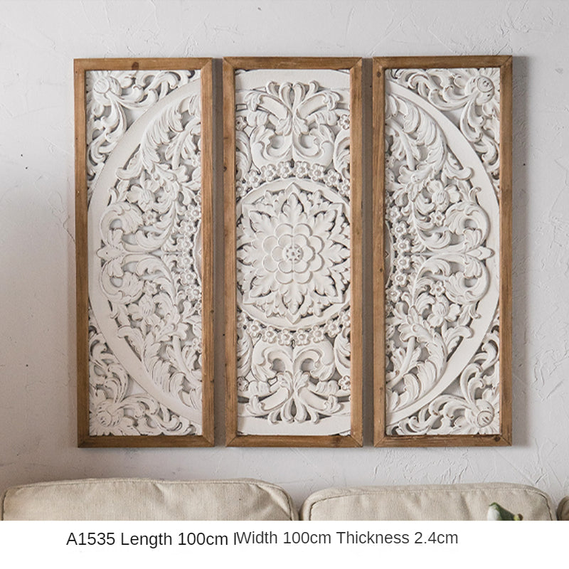 Retro Banana Leaf Wall Decoration Panel Garden Plus