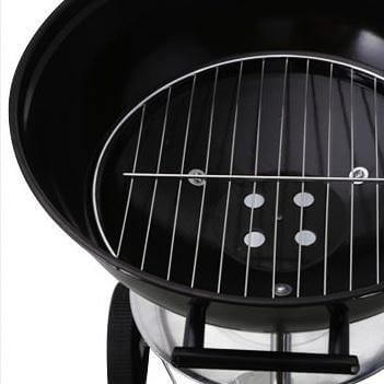 22"Apple" Charcoal BBQ Grill Garden Plus