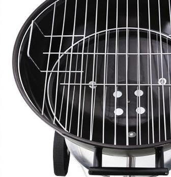 22"Apple" Charcoal BBQ Grill Garden Plus