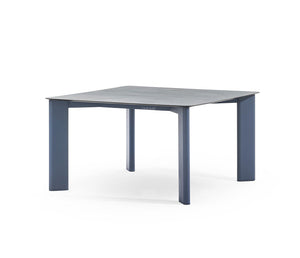 Stone surface Desk & Rattan Chair Combination Garden Plus