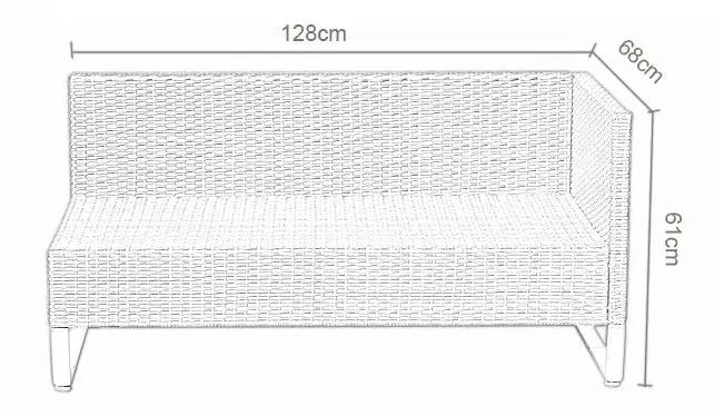 Sofa set No.14 Garden Plus