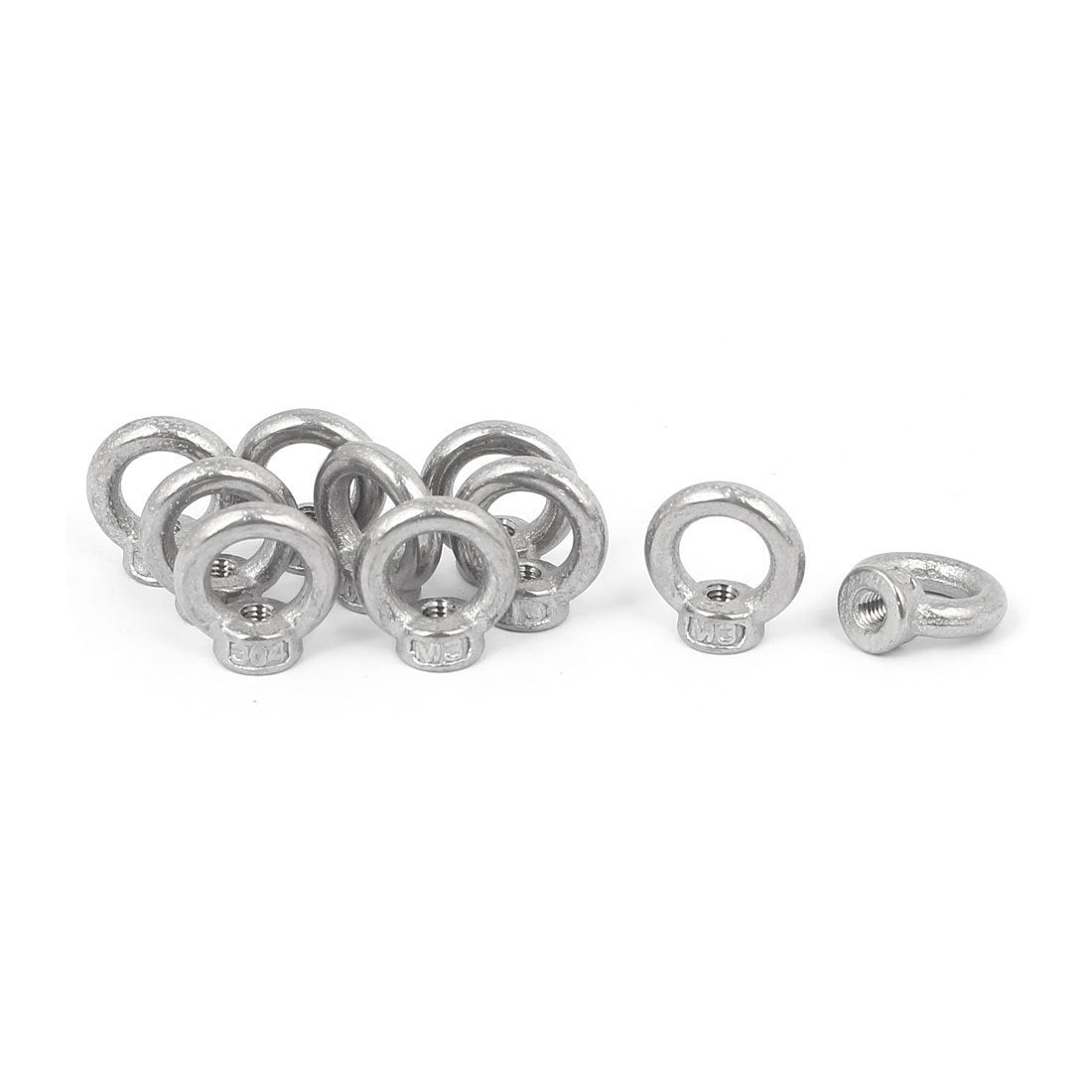 M10 304 Stainless Steel Ring Nut 4pcs Garden Plus