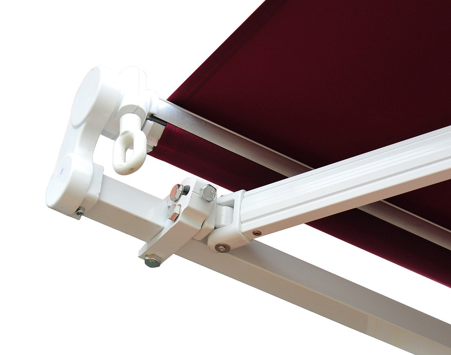 Manual Retractable Awning China Fabric Garden Plus