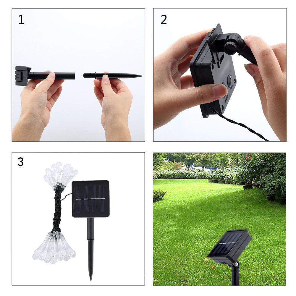 Solar Fairy Tears Solar Light Garden Plus