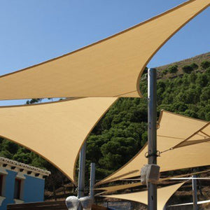 Shade Sail Rectangle Shape Garden Plus