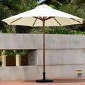 PVC Wooden Pole Umbrella Garden Plus