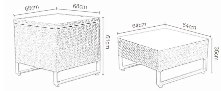 Sofa set No.14 Garden Plus