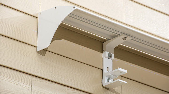 Manual Retractable Awning Spanish Fabric Garden Plus