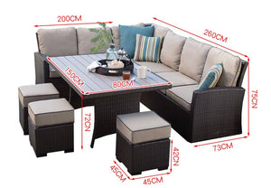 Sofa set No.1 Garden Plus