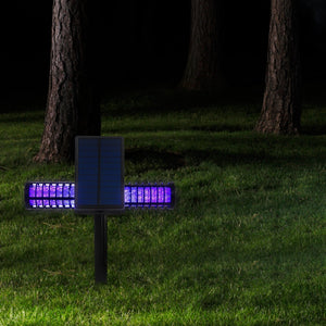 Solar LED Outdoor Mosquito Killer Lamp wings style Garden Plus