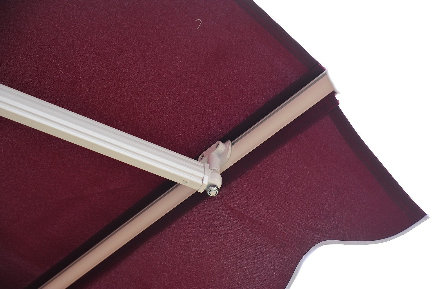 Manual Retractable Awning Spanish Fabric Garden Plus