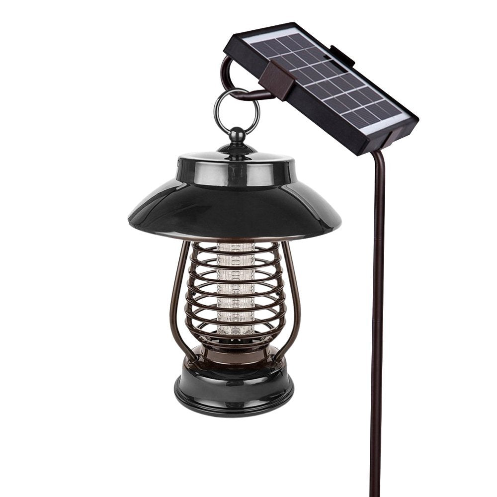 Solar Powered Outdoor Mosquito & Bug Zapper Garden Plus
