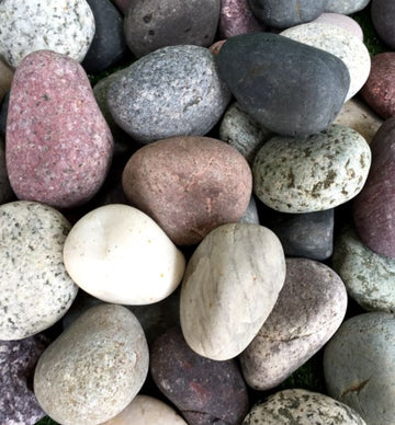 Mixed beach pebbles Garden Plus