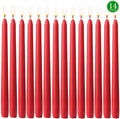 Red Taper Candles 10 Inches Tall Garden Plus