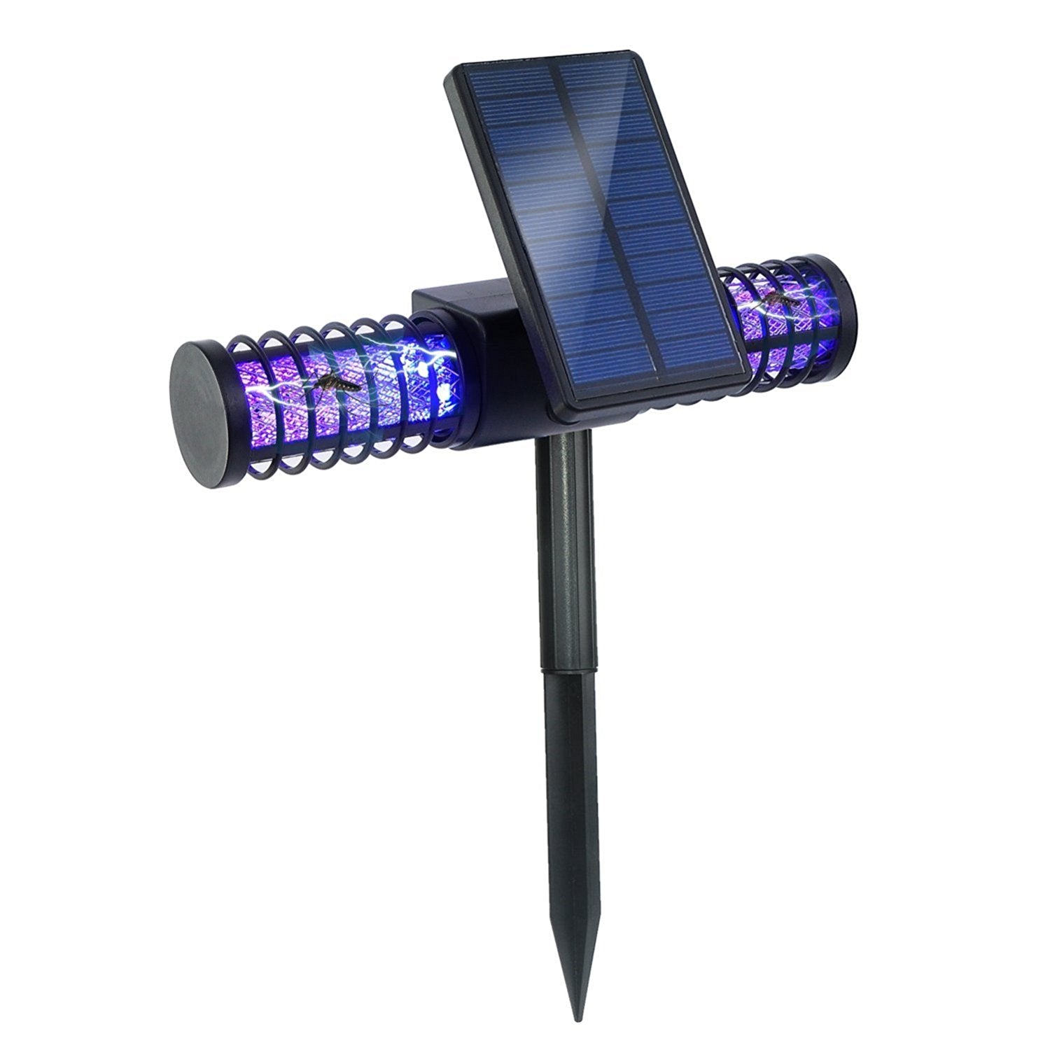 Solar LED Outdoor Mosquito Killer Lamp wings style Garden Plus