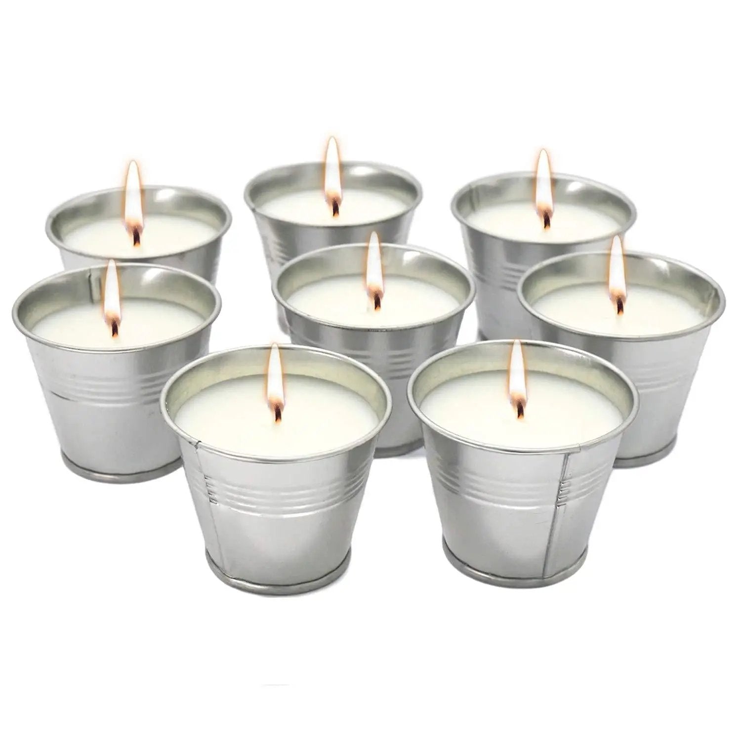 Small Bucket Citronella Candles Garden Plus