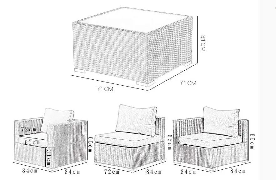 Sofa set No.20 Garden Plus