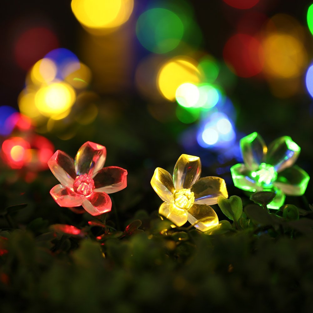 Solar Fairy Blossom Flower Light Garden Plus