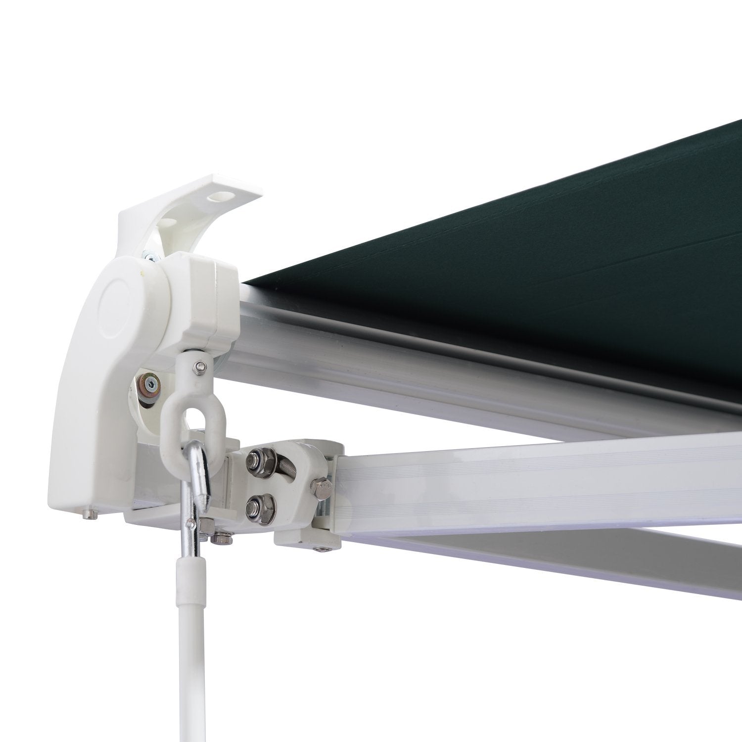 Manual Retractable Awning Spanish Fabric Garden Plus