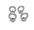 M10 304 Stainless Steel Ring Nut 4pcs Garden Plus