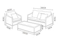 Sofa set No.2 Garden Plus