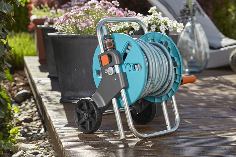 Gardena Hose Trolley CleverRoll S Set Garden Plus