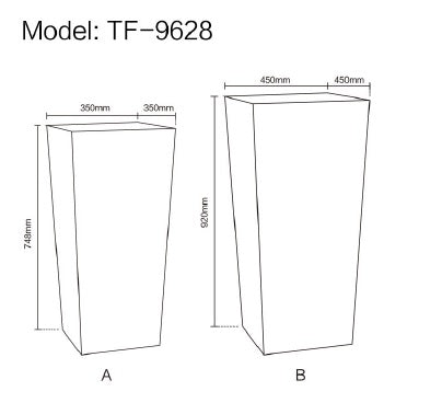 High-Trapezoid QG-024 Garden Plus