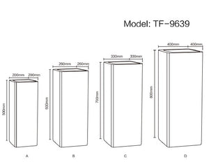 High-round-edge square QG-002 Garden Plus
