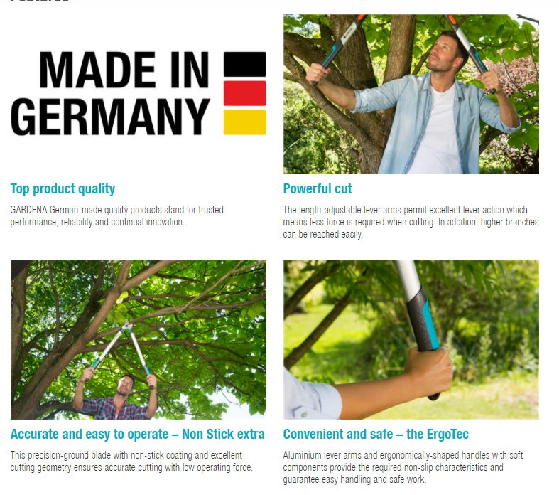 Gardena Pruning Lopper TeleCut 650-900 B Garden Plus