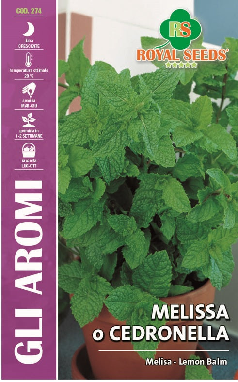 Melissa -Lemon Balm - Royal Seed RYMA89/1 Garden Plus