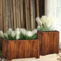 Outdoor Wood Flower Box Garden Plus