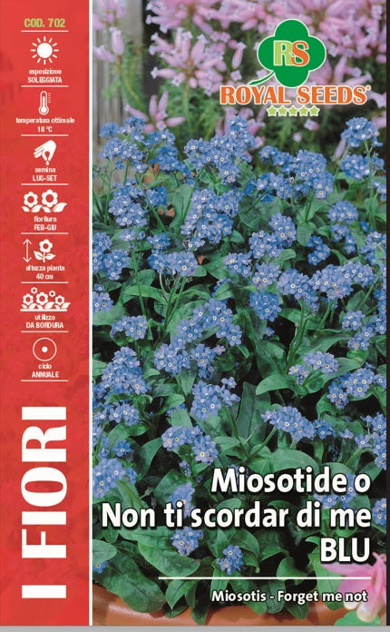 Miosotis Blu - Forget me not - Royal Seed RYMF339/2 Garden Plus