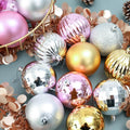 34 Pcs Christmas Decorations Ornaments 4cm Garden Plus