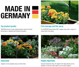 Gardena Spray Nozzle 360° Garden Plus