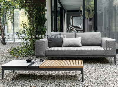 Teak Sofa and Coffee Table Set Garden Plus