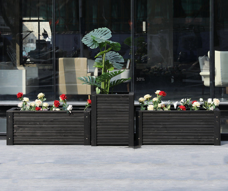Rectangular Horizontal Planting Box Garden Plus