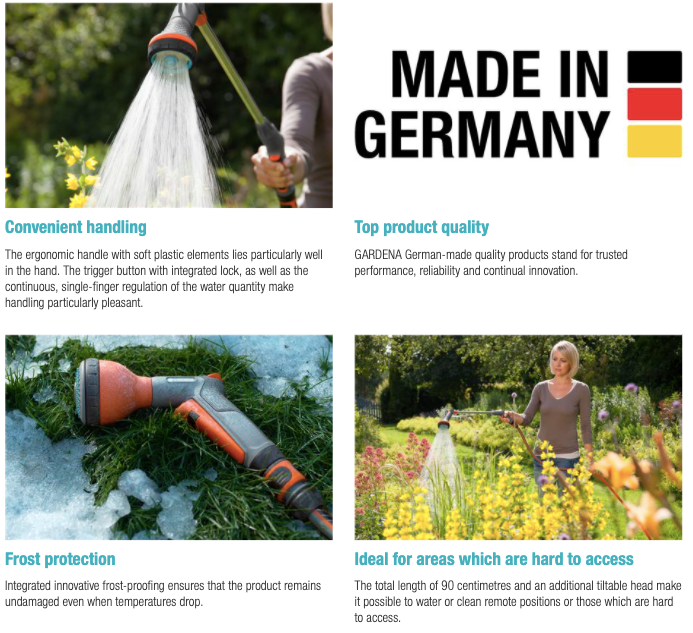 Gardena Comfort Spray Lance Garden Plus