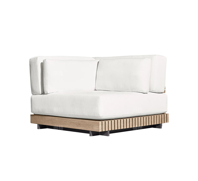 Solid Wood Sofa Set Garden Plus