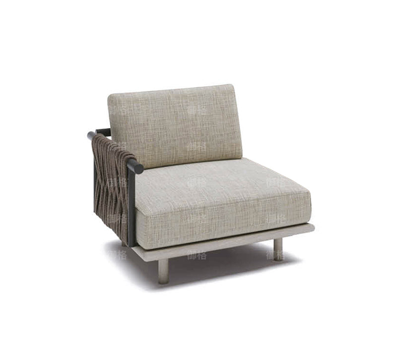 Rattan Solid Wood Chair Combination Garden Plus