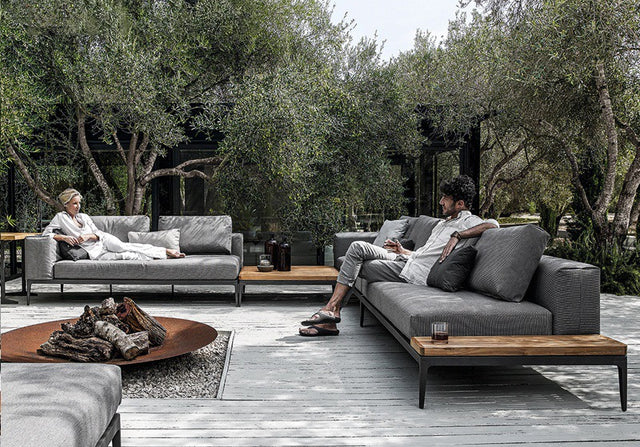Teak Outdoor Sofa & Coffee Table Options