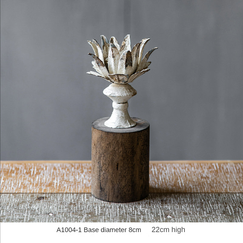 Retro European Table Candle stand Garden Plus