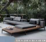Teak Sofa and Coffee Table Set Garden Plus