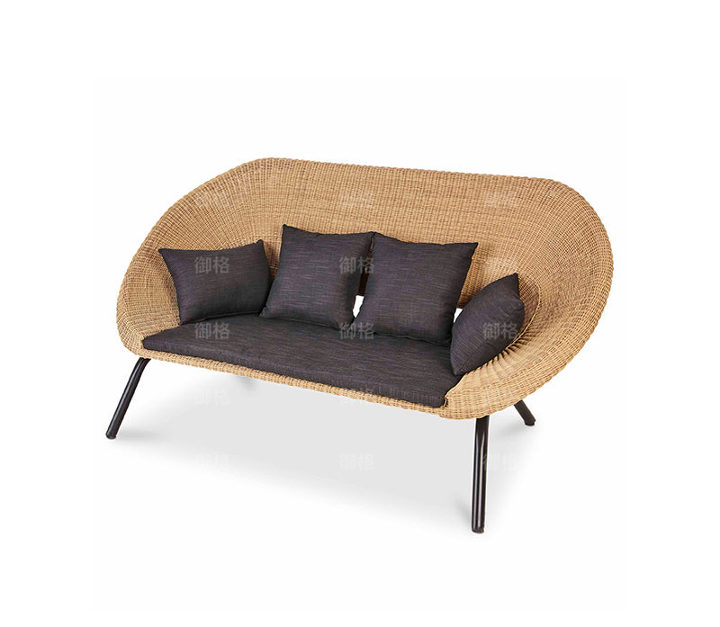 Rattan Sofa Couch Set Garden Plus