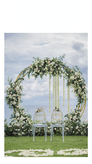 Simulation Mori Style Rose Arc Wall Wedding Decoration Piece Garden Plus