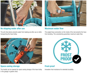 Gardena Hose Trolley CleverRoll S Set Garden Plus