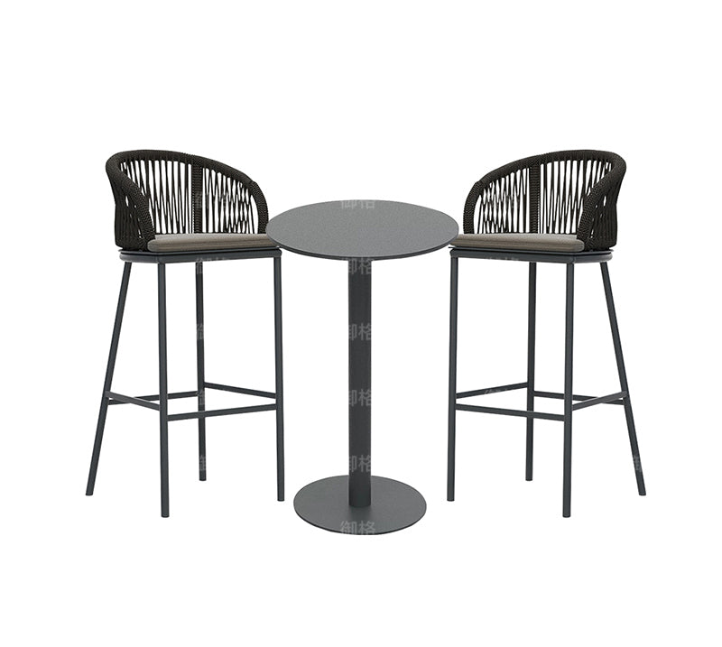 Rattan Leisure Chair Bar Set Garden Plus